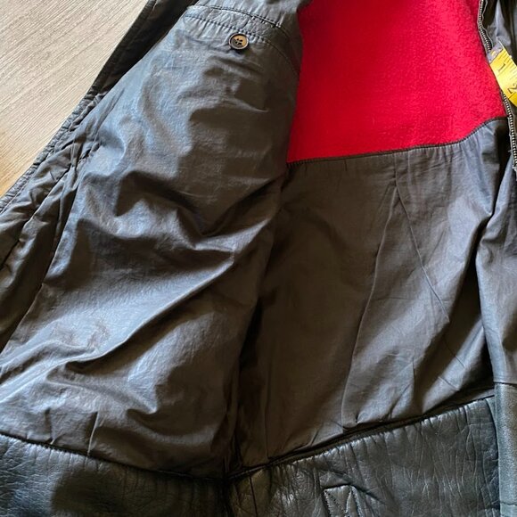 RICK PALLACK RARE VINTAGE LEATHER JACKET - Picture 11 of 11